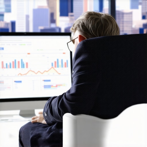 Analyzing Local SEO Data in Fort Wayne SEO specialist reviewing local search analytics with Fort Wayne cityscape