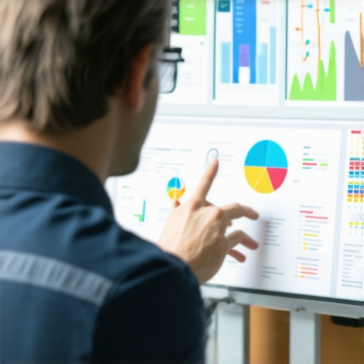 Fort Wayne Local SEO Analysis SEO expert reviewing Fort Wayne Google Maps analytics on a computer.