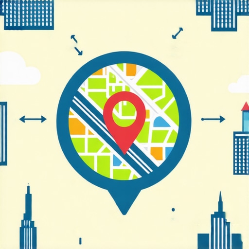 Fort Wayne Local SEO Strategies Map of Fort Wayne with SEO icons and community landmarks