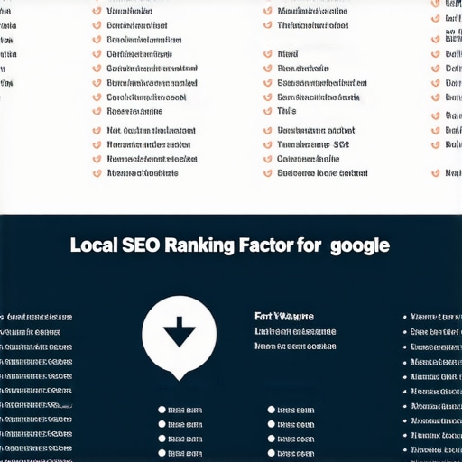 Infographic illustrating key factors affecting Google Maps rankings in Fort Wayne in 2025.