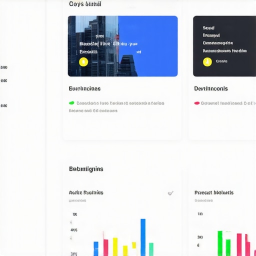 Google My Business insights and analytics interface showing customer interactions and search data