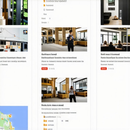Screenshot of Google My Business profile with recent reviews and high-quality photos
