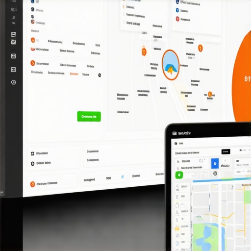An SEO tool interface showing Fort Wayne Google Maps rankings and analytics