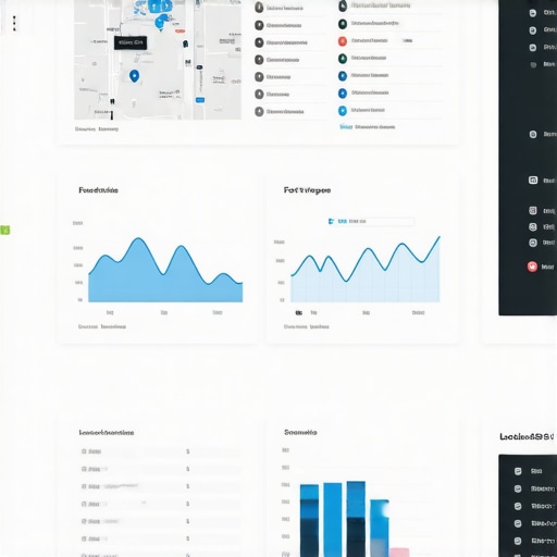Screenshot of local SEO analytics showing Fort Wayne Google Maps rankings and keyword performance.