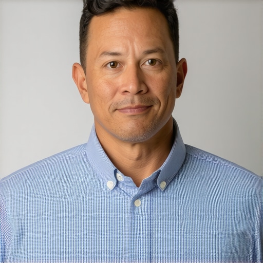 Business owner updating GMB profile with local photos and info