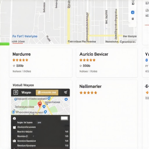 A screenshot of local SEO analytics dashboard highlighting maps, reviews, citations, and search performance