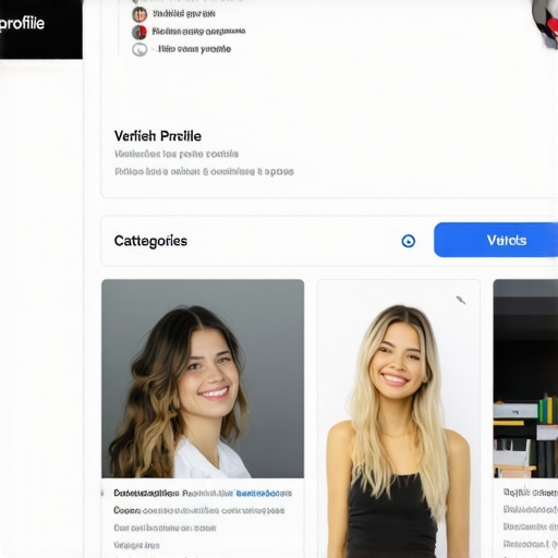 Example of a well-optimized GMB profile with category selections and photos.